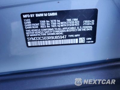 Zdjęcie 13 z 13 samochodu: 2024 BMW XM LABEL VIN:5YM33CS03R9U85947 - miniatura