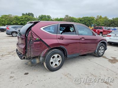 Trzecie zdjęcie samochodu z tyłu: 2014 HONDA CR-V LX VIN:5J6RM3H34EL039458 - miniatura
