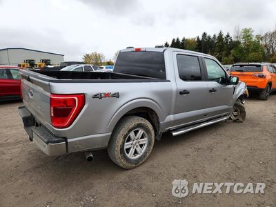 Trzecie zdjęcie samochodu z tyłu: 2022 FORD F150 SUPERCREW VIN:1FTFW1E53NFC04797 - miniatura