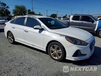Czwarte zdjęcie samochodu z boku: 2018 HYUNDAI SONATA SEL VIN:5NPE34AF8JH646771 - miniatura