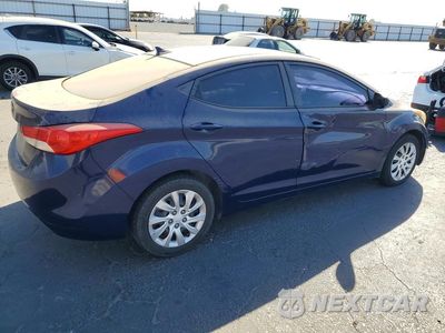 Trzecie zdjęcie samochodu z tyłu: 2011 HYUNDAI ELANTRA GLS VIN:5NPDH4AE5BH022576 - miniatura