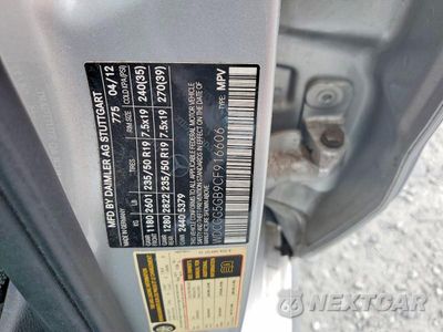Zdjęcie 13 z 13 samochodu: 2012 MERCEDES-BENZ GLK 350 VIN:WDCGG5GB9CF916606 - miniatura
