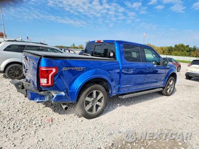 Trzecie zdjęcie samochodu z tyłu: 2017 FORD F150 SUPERCREW VIN:1FTEW1EP6HFA44044 - miniatura