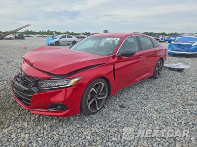 2021 HONDA ACCORD SPORT SE 1HGCV1F40MA090332 - główne zdjęcie licytacji z USA - miniatura