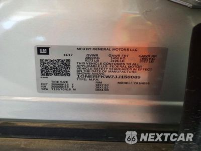 Zdjęcie 13 z 13 samochodu: 2018 CHEVROLET TRAVERSE LS VIN:1GNERFKW7JJ150089 - miniatura