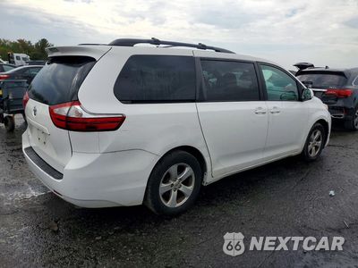 Trzecie zdjęcie samochodu z tyłu: 2017 TOYOTA SIENNA LE VIN:5TDKZ3DC2HS870412 - miniatura