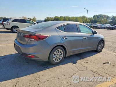 Trzecie zdjęcie samochodu z tyłu: 2019 HYUNDAI ELANTRA SE VIN:KMHD74LF8KU824792 - miniatura