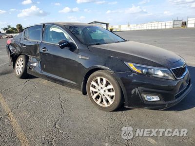Czwarte zdjęcie samochodu z boku: 2014 KIA OPTIMA EX VIN:5XXGN4A73EG324004 - miniatura