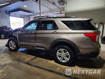 Drugie zdjęcie samochodu z przodu: 2021 FORD EXPLORER XLT VIN:1FMSK8DH4MGB34357 - miniatura