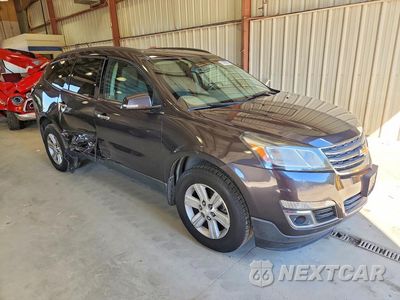 Czwarte zdjęcie samochodu z boku: 2013 CHEVROLET TRAVERSE LT VIN:1GNKRGKD6DJ107505 - miniatura