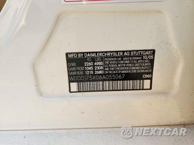 Zdjęcie 12 z 12 samochodu: 2006 MERCEDES-BENZ CLS 500C VIN:WDDDJ75X06A055067 - miniatura