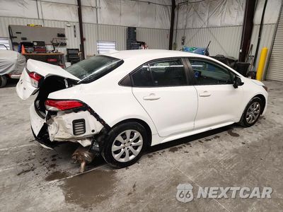 Trzecie zdjęcie samochodu z tyłu: 2022 TOYOTA COROLLA LE VIN:5YFEPMAE9NP318005 - miniatura
