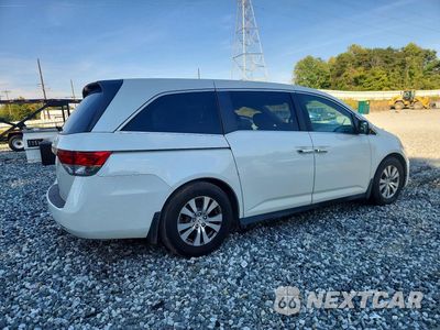 Trzecie zdjęcie samochodu z tyłu: 2016 HONDA ODYSSEY EXL VIN:5FNRL5H67GB127005 - miniatura
