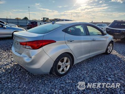 Trzecie zdjęcie samochodu z tyłu: 2012 HYUNDAI ELANTRA GLS VIN:KMHDH4AE2CU209468 - miniatura