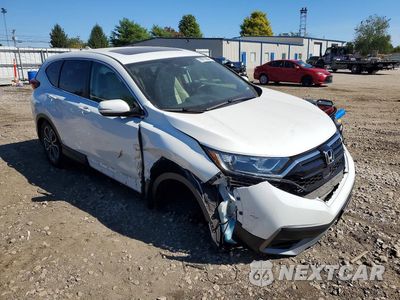 Czwarte zdjęcie samochodu z boku: 2022 HONDA CR-V EXL VIN:7FARW1H83NE001341 - miniatura