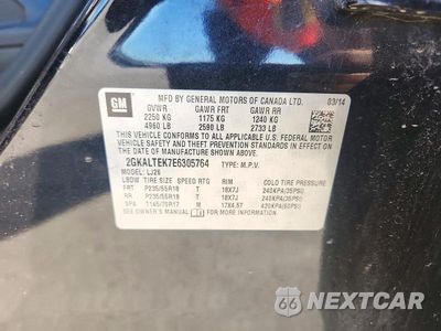 Zdjęcie 13 z 13 samochodu: 2014 GMC TERRAIN SLT VIN:2GKALTEK7E6305764 - miniatura