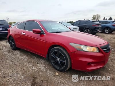 Czwarte zdjęcie samochodu z boku: 2012 HONDA ACCORD EXL VIN:1HGCS2B82CA004377 - miniatura