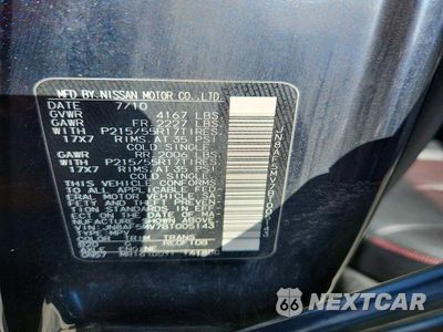 Zdjęcie 13 z 13 samochodu: 2011 NISSAN JUKE S VIN:JN8AF5MV7BT005143 - miniatura