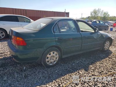 Trzecie zdjęcie samochodu z tyłu: 1999 HONDA CIVIC LX VIN:1HGEJ6574XL015316 - miniatura