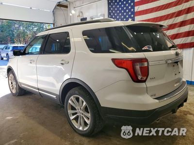 Drugie zdjęcie samochodu z przodu: 2018 FORD EXPLORER XLT VIN:1FM5K8D85JGB37289 - miniatura