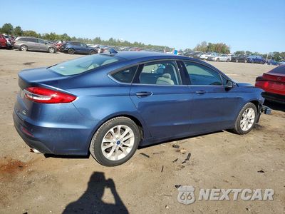 Trzecie zdjęcie samochodu z tyłu: 2019 FORD FUSION SE VIN:3FA6P0HD2KR267582 - miniatura