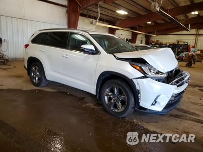 Czwarte zdjęcie samochodu z boku: 2019 TOYOTA HIGHLANDER LIMITED PLATINUM VIN:5TDDZRFH2KS940003 - miniatura