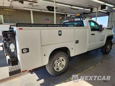 Trzecie zdjęcie samochodu z tyłu: 2015 CHEVROLET SILVERADO K2500 HEAVY DUTY LT VIN:1GB0KUEG6FZ537455 - miniatura