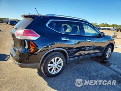 Trzecie zdjęcie samochodu z tyłu: 2016 NISSAN ROGUE SV VIN:KNMAT2MVXGP640747 - miniatura