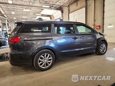 Trzecie zdjęcie samochodu z tyłu: 2019 KIA SEDONA EX VIN:KNDMB5C12K6556601 - miniatura