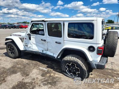 Drugie zdjęcie samochodu z przodu: 2020 JEEP WRANGLER UNLIMITED RUBICON VIN:1C4HJXFN2LW332891 - miniatura