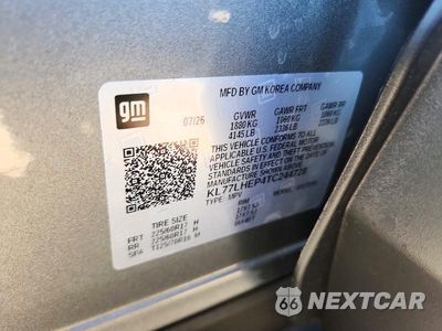 Zdjęcie 12 z 12 samochodu: 2026 CHEVROLET TRAX 1LT VIN:KL77LHEP4TC244728 - miniatura