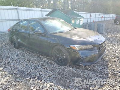 Czwarte zdjęcie samochodu z boku: 2023 HONDA CIVIC SPORT VIN:2HGFE2F58PH523445 - miniatura