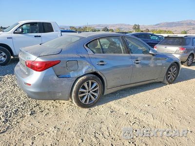 Trzecie zdjęcie samochodu z tyłu: 2015 INFINITI Q50 PREMIUM VIN:JN1BV7AP0FM354992 - miniatura