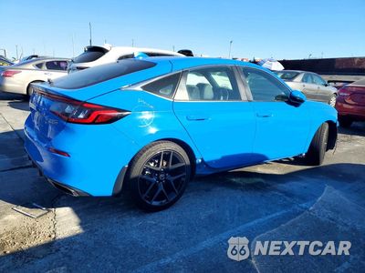Trzecie zdjęcie samochodu z tyłu: 2024 HONDA CIVIC SPORT TOURING VIN:19XFL1H80RE009352 - miniatura