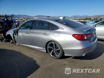 Drugie zdjęcie samochodu z przodu: 2019 HONDA ACCORD SPORT VIN:1HGCV2E32KA000299 - miniatura