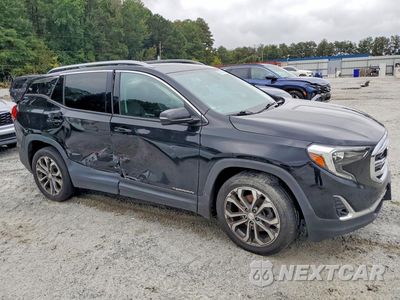 Czwarte zdjęcie samochodu z boku: 2019 GMC TERRAIN SLT VIN:3GKALVEX0KL152045 - miniatura
