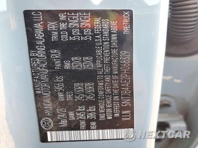 Zdjęcie 13 z 13 samochodu: 2023 HYUNDAI SANTA CRUZ SEL VIN:5NTJB4AE2PH068329 - miniatura
