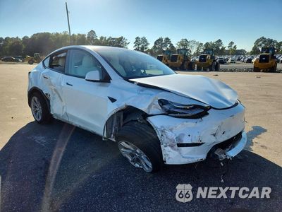 Czwarte zdjęcie samochodu z boku: 2022 TESLA MODEL Y VIN:7SAYGAEEXNF514538 - miniatura
