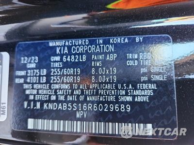 Zdjęcie 13 z 13 samochodu: 2024 KIA EV9 LIGHT VIN:KNDAB5S16R6029689 - miniatura