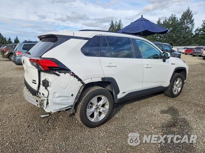 Trzecie zdjęcie samochodu z tyłu: 2021 TOYOTA RAV4 XLE VIN:4T3RWRFV1MU019901 - miniatura