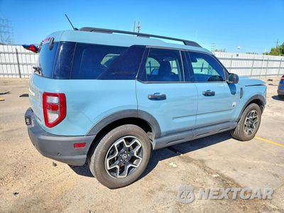 Trzecie zdjęcie samochodu z tyłu: 2021 FORD BRONCO SPORT BIG BEND VIN:3FMCR9B66MRA53442 - miniatura