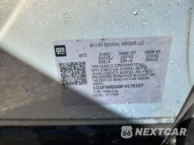 Zdjęcie 13 z 13 samochodu: 2023 CHEVROLET BOLT EV 1LT VIN:1G1FW6S08P4179327 - miniatura