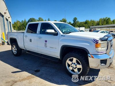 Czwarte zdjęcie samochodu z boku: 2015 GMC SIERRA K2500 SLE VIN:1GT12YEG9FF130982 - miniatura