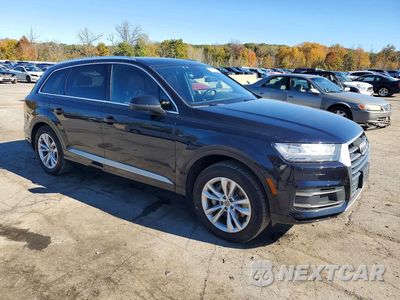 Czwarte zdjęcie samochodu z boku: 2017 AUDI Q7 PREMIUM PLUS VIN:WA1LHAF78HD051003 - miniatura
