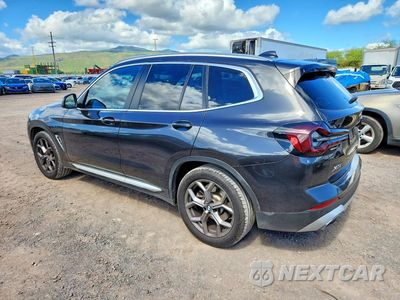 Drugie zdjęcie samochodu z przodu: 2023 BMW X3 XDRIVE30I VIN:WBX57DP0XPN221880 - miniatura