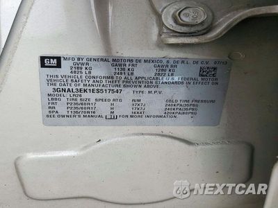 Zdjęcie 13 z 13 samochodu: 2014 CHEVROLET CAPTIVA LT VIN:3GNAL3EK1ES517547 - miniatura