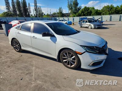 Czwarte zdjęcie samochodu z boku: 2019 HONDA CIVIC EXL VIN:19XFC1F77KE005072 - miniatura