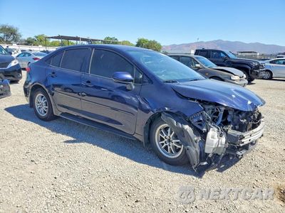 Czwarte zdjęcie samochodu z boku: 2020 TOYOTA COROLLA VIN:JTDEBRBE3LJ015930 - miniatura