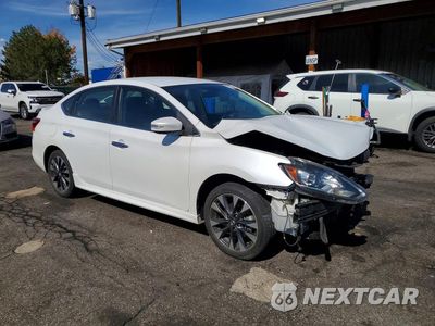 Czwarte zdjęcie samochodu z boku: 2018 NISSAN SENTRA SR VIN:3N1AB7APXJY295749 - miniatura