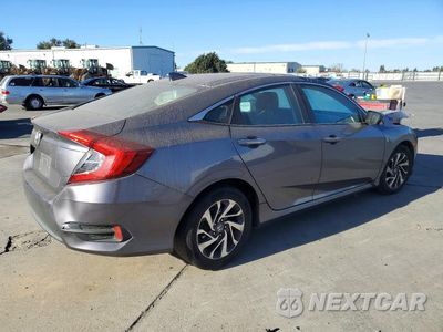 Trzecie zdjęcie samochodu z tyłu: 2017 HONDA CIVIC EX VIN:19XFC2F74HE227700 - miniatura